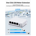 thumbnail image 1 of 5Pcs 4 Ports 1 to 3 Port PoE Extender Passive Cascadable IEEE802.3Af 100Mbs for IP Transmission Repeater Switch NVR IP, 1 of 10