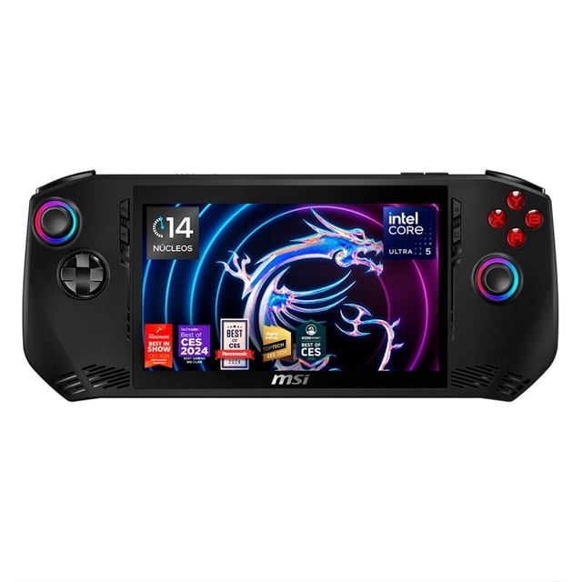 Consola Portátil Gaming MSI Intel Core Ultra 5 135H 14 núcleos 16GB 512GB SSD Intel Arc