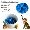 thumbnail image 2 of Mosey Silicone Slow Food Pad Prevent Choking Promote Healthy Eating Suction Cup Soft Licking Mat for Cats, 2 of 7