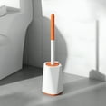 thumbnail image 6 of ACDANC Toilet Brush Toilet Bowl Brush And Holder Strong Bristles Long Brush And Enough Heavy Base For Bathroom Toilet, 6 of 7