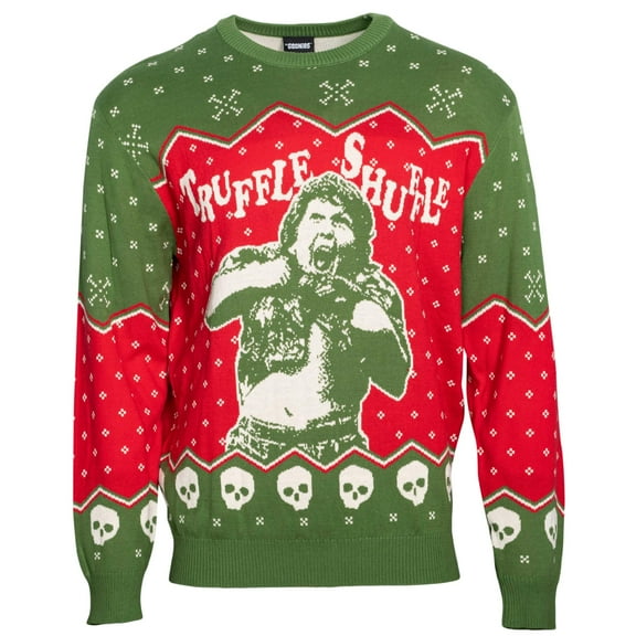 Ripple Junction The Goonies Chunk Truffle Shuffle Funny Ugly Christmas Sweater Multicolor
