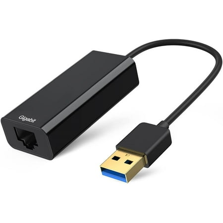 USB Ethernet Adapter, CableCreation USB 3.0 To Gigabit Wired LAN Network Adapter Compatible for Windows, MacBook, MacOS, Mac Pro Mini, Laptop, PC and More-black | Walmart Canada