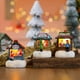 thumbnail image 2 of Casa Pequeña de Resina Navideña Decoración de Mostrador de Centro Comercial de Hotel Navideño Regalo de Navidad para Niños A, 2 of 7