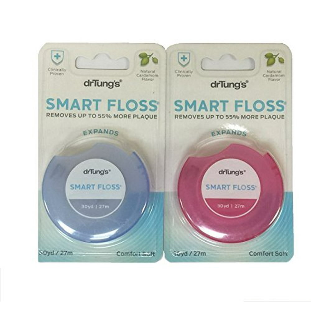 Dr Tungs Smart Floss 30 Yards 2pc Color May Vary
