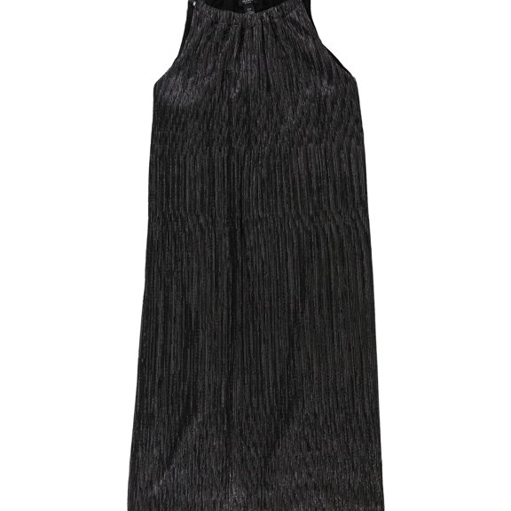 Alfani Womens Metallic A-line Shift Dress, Metallic, 20W