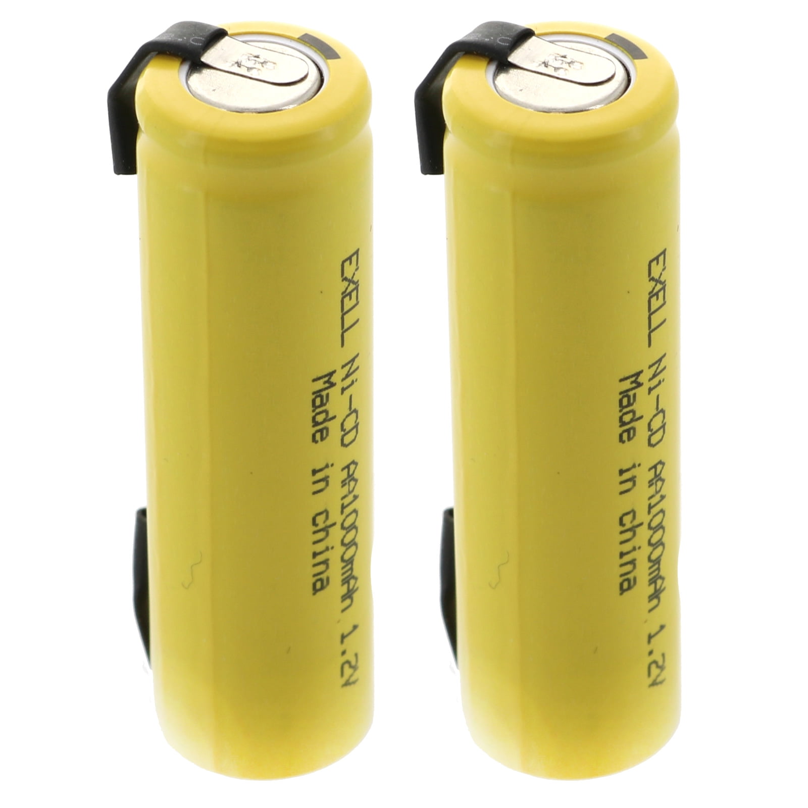 Exell 1.2V 4000mAh NiMH C Size Rechargeable Battery w/Tabs for use with high power static applications radio controlled devices electric tools electric mopeds USA SHIP Telecoms UPS and Smart grid 