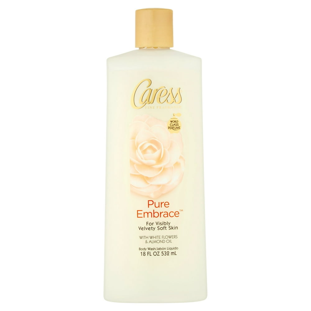 Caress Body Wash for Dry Skin Brazilian Gardenia & Coconut Milk 18 oz