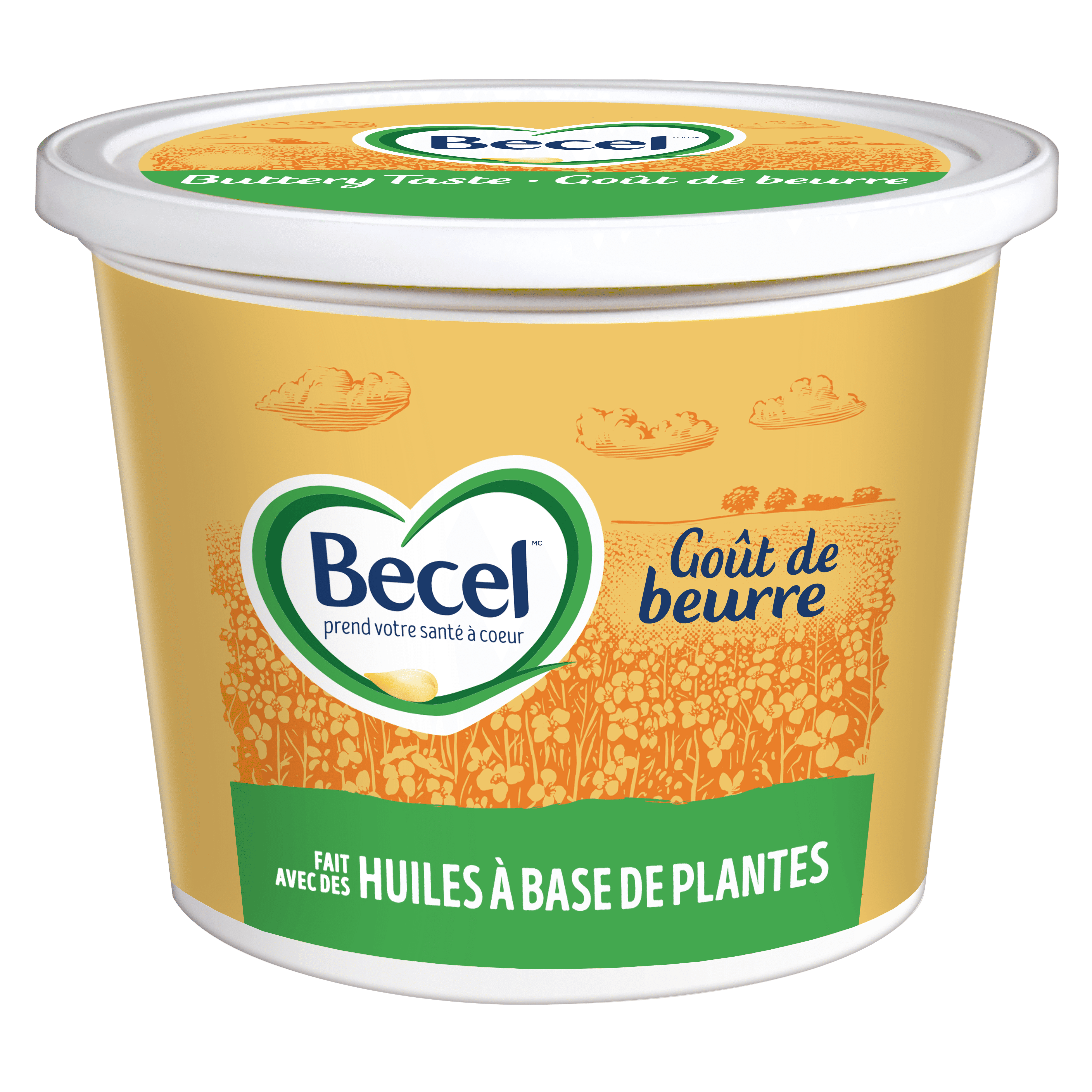 Becel Buttery Margarine 637g