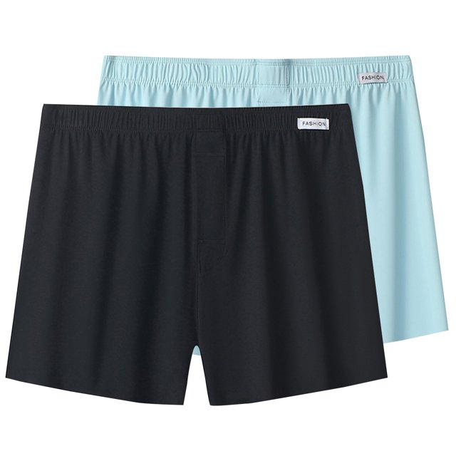 Man Fashion Solid Color Sleeping Pants Loose Shorts Pajamas Shorts