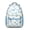 Sky-blue-3, variant on Aesthetic Watercolor Floral Print Backpack - Ergonomic Waterproof School Bag