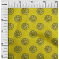 thumbnail image 1 of oneOone Cotton Flex Fabric Floral Block Printed Craft Fabric BTY 40 Inch Wide, 1 of 4
