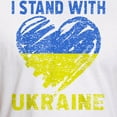 thumbnail image 3 of CafePress - Ukrainian Lover I Stand With Ukraine Heart T Shirt - Fitted T-Shirt, Vintage Fit Soft Cotton Tee, 3 of 4