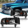 thumbnail image 2 of LED Headlights Corner & Tail Lights Set Assembly For 1994-2002 Dodge Ram 1500 2500 3500 4PCS, 2 of 14