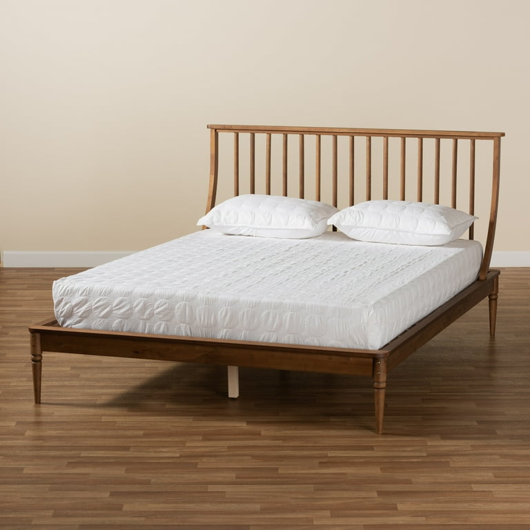 Baxton Studio Abel Classic and Traditional Transitional Walnut