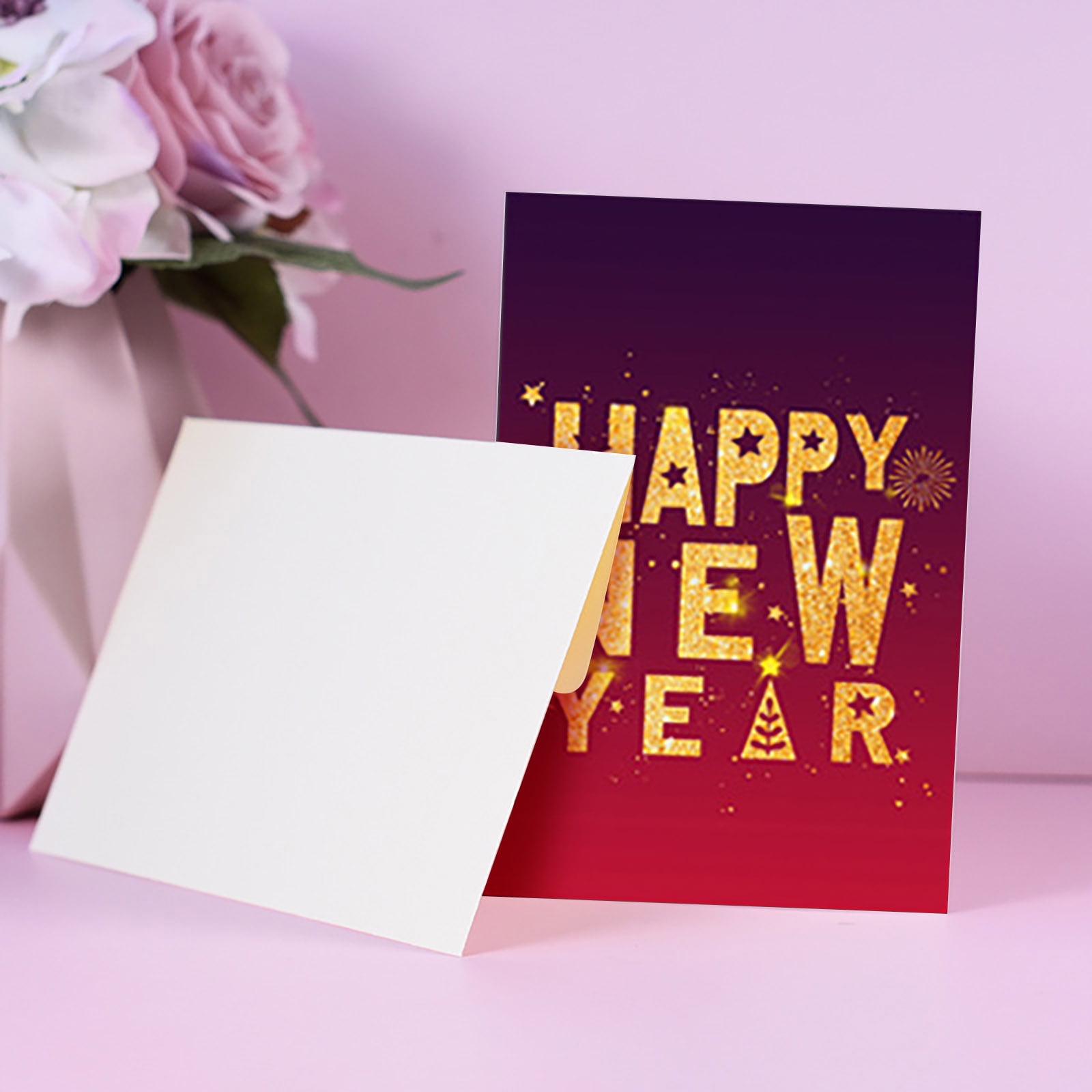 TSS] 30Pcs Vintage Christmas Greeting Cards Different Festival Element Christmas Postcard No Marks Back Retro Xmas Cards Gift I.301817315 - View #9