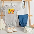 thumbnail image 3 of Retro Classic MTV Speaker Logo Romper Boys or Girls Infant Baby Brisco Brands NB, 3 of 6
