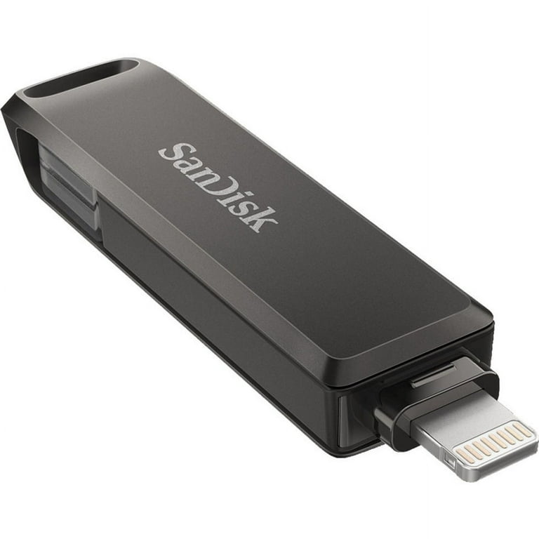 Clé USB iPhone SANDISK 128go iXpand Flash Drive lightning + USB Sandisk en  multicolore