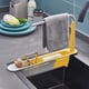thumbnail image 4 of Escurreplatos extensible multifuncional para fregadero | Escurreplatos retráctil y organizador de utensilios | Cesta para fregadero que ahorra espacio en la cocina, 4 of 8