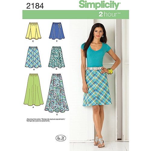 Simplicity Misses' Size 6-14 Skirts & Pants Pattern, 1 Each - Walmart.com