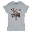 thumbnail image 5 of Ford Bronco Wild and Untamed Since 1966 T-Shirt Vintage Off-Road 4x4 Adventure Retro Truck Licensed Women's Tee, 5 of 7