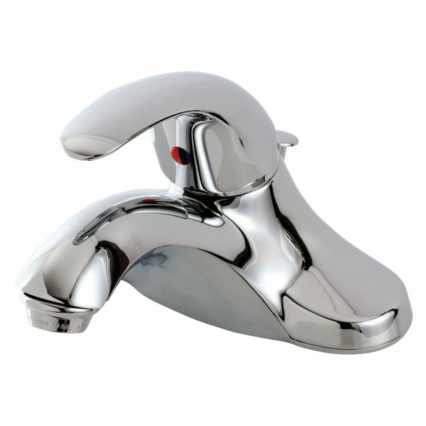 Kingston Brass FB6541 Single-Handle 4 in. Centerset Bathroom Faucet ...