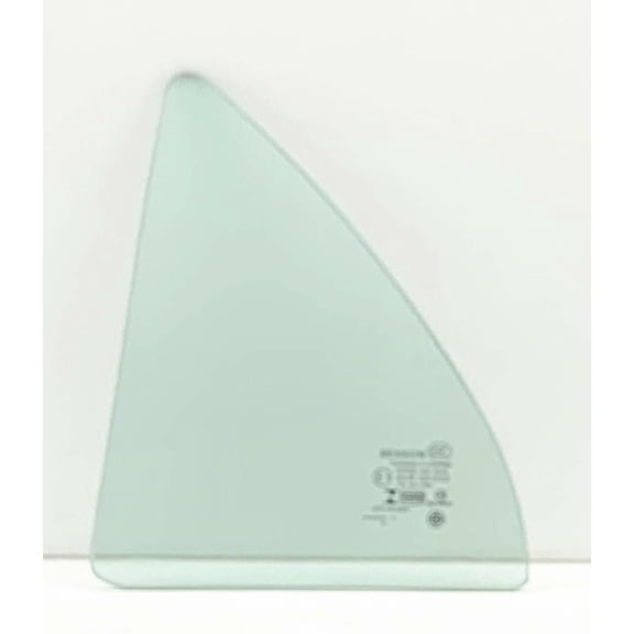 Driver Left Side Rear Vent Glass Vent Window Compatible with Toyota Corolla 2003-2008 Models