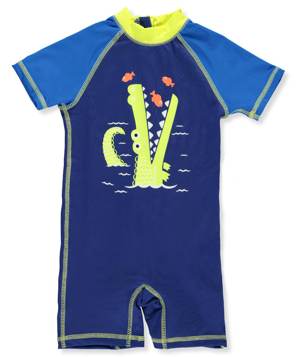 Wippette Baby Boys' Swim Romper - royal blue, 9 months - Walmart.com
