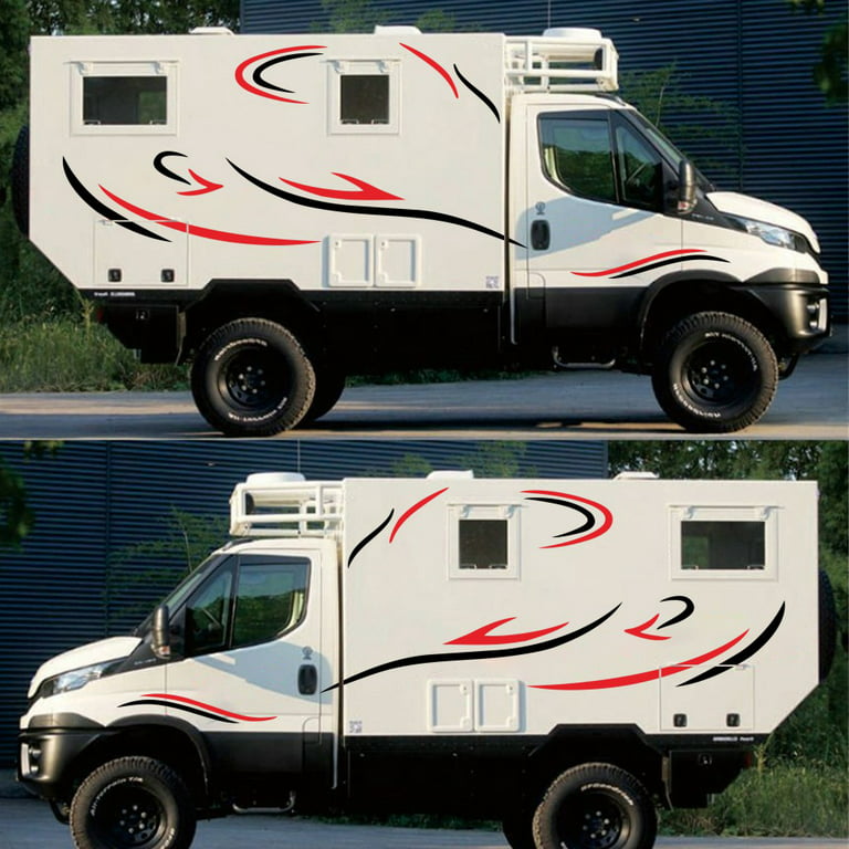 Cheap Large Camp Life Camper Rv Truck Car Sticker Decal Motorhome