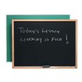 thumbnail image 1 of Aarco Products DS1824S Aluminum Frame Porcelain Chalkboard Magnetic - Slate, 1 of 1