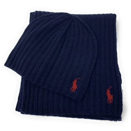 polo hat and scarf gift set