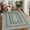 Green, variant on Non Slip Washable Area Rug – Modern Geometric Low Pile Ultra Thin Stain Resistant Carpet for Living Room, Dining Room, Under Table