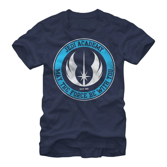 Men's Star Wars Jedi Academy Graphic Tee Navy Blue 3X Large