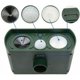 thumbnail image 2 of Ahuyentador ultrasónico de animales solar para exteriores Ahuyentador ultrasónico de gatos, Ahuyentador de animales Alarma sonora y visual, Carga solar o de batería, Ahuyentador impermeable con 3 frecuencias ajustables para gatos, perros, etc. ER, 2 of 4