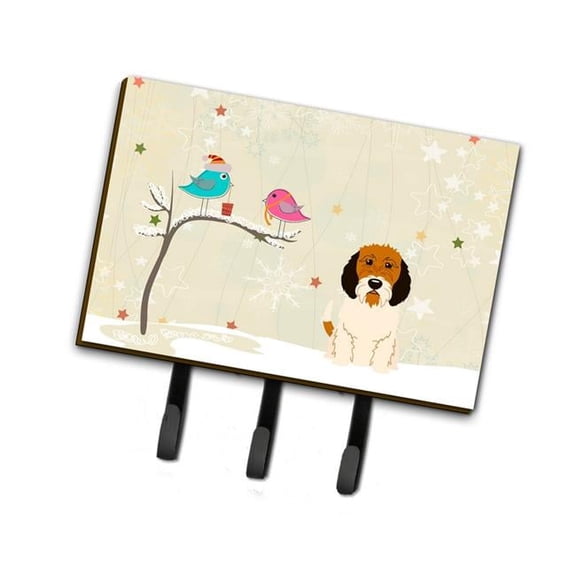 Christmas Presents Between Friends Petit Basset Griffon Veenden Leash or Key Holder