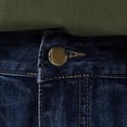 thumbnail image 6 of BODOAO Women's Pleated Jean Shorts, Elastic High Waisted Loose Flare Denim Shorts with Pockets, Wide Leg Summer Jorts with Soft Washed Fabric and Relaxed Shape Blue L, 6 of 6