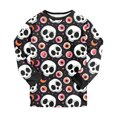 thumbnail image 7 of NIEWTR Girls Halloween Set Cute Cartoon Print Long Sleeved Homewear Two Piece Set Halloween Pajamas Toddler Girl Cute Pjs For Girls, 7 of 7