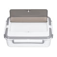 thumbnail image 2 of Heated Lunch Box, Food Warmer Lunch Box Gray White Thickened Thermal Insulation Bag Integrated Compartment Design  For Home For Office EU Plug 220V, 2 of 8