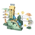 thumbnail image 1 of Escaleras deslizantes de dinosaurios para interiores, juguete divertido para escalar escaleras de dinosaurios, juego de pista de carreras duradero,, 1 of 9