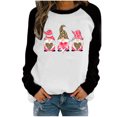 thumbnail image 1 of Día de San Valentín moda mujer Casual manga larga impreso señoras sudaderas Tops Fridja hkj302, 1 of 9