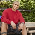 thumbnail image 3 of Sudadera Hanes Ecosmart Fleece para hombre, cuello redondo, talla M, 3 of 7