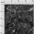 thumbnail image 2 of oneOone Polyester Spandex Dark Gray Fabric Paisley Diy Clothing Quilting Fabric Print Fabric By Yard 56 Inch Wide, 2 of 4
