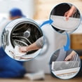 thumbnail image 2 of Beaquicy Dryer Lint Screen Filter Assembly Stainless Steel Mesh for GE Dryer, 2 of 8