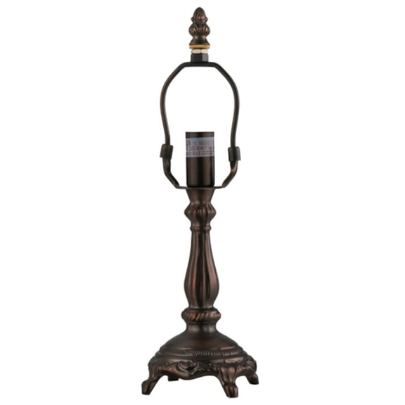Meyda Tiffany 22716 Footed 7" Tall Lamp Base