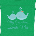 thumbnail image 4 of Inktastic My Grandma Loves Me Boys or Girls Baby Bodysuit, 4 of 5