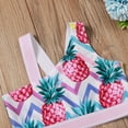 thumbnail image 4 of Honeeladyy Summer Sales New Children Kids Girls Bikini Beach Swimsuit+Shorts Swimwear Two Piece Set Outfit Bathing Suits, 4 of 8