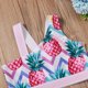 thumbnail image 4 of Honeeladyy - Rebajas de verano - Traje de baño de dos piezas para playa, bikini y pantalones cortos para niños y niñas, 4 of 8