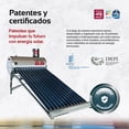 thumbnail image 5 of Calentador Solar AQUASOL 2.0 | 12 Tubos 130L con Serpentín Patentado | Para Redes y Sistemas Presurizados | Ideal 4 Personas, 5 of 5