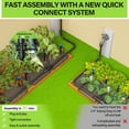 thumbnail image 6 of Drip Irrigation System 230FT/247FT – Quick Connect Garden Watering Kit with Adjustable Drip Emitters, 1/4” & 5/16” Tubing for Raised Beds Greenhouse Lawn Automatic Timer Compatible, 6 of 6