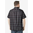 thumbnail image 2 of KingSize Men's Big & Tall Wrinkle-Resistant Short Sleeve Button Down, Printed, 2 of 5