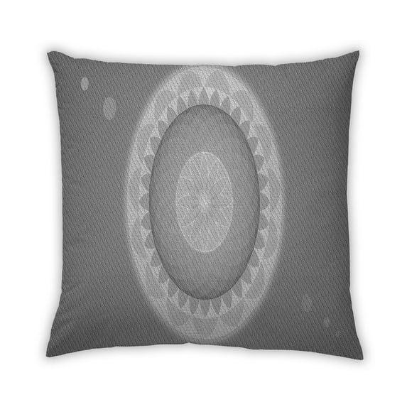 Ahgly Company Outdoor Square Contemporary Throw Pillow, 18 inch by 18 inch